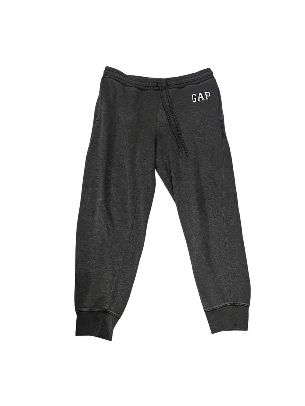 GAP Dark Gray Classic Jogger Logo Sweatpants